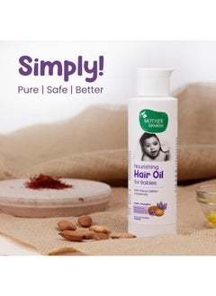 Mother Sparsh Nourishing Baby Hair Oil | Soothe & Nourishes Delicate Baby Scalp | Suitable Hair Oil For Newborns | Paraben Free, Sulphate Free- 100Ml  - Image 4
