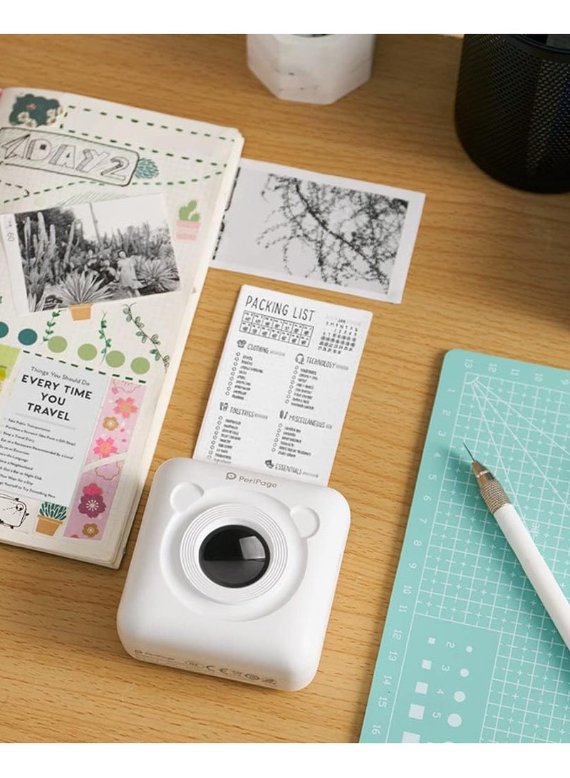 Peripage Official Thermal Printing Paper Mini Printer Paper Sticker 57x30CM (Color Sticker Paper) - Image 2