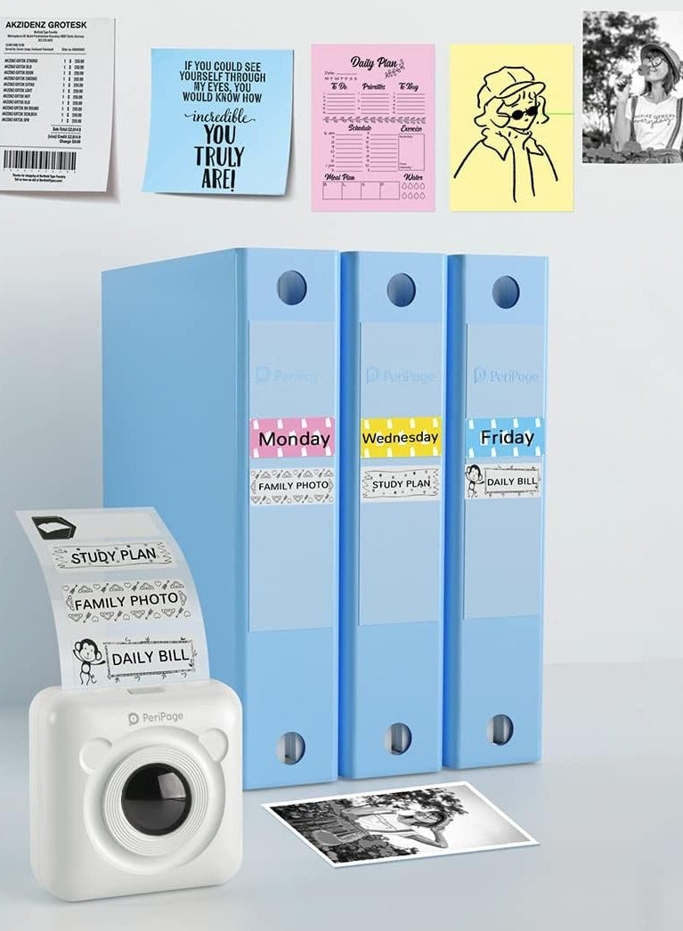 Peripage Official Thermal Printing Paper Mini Printer Paper Sticker 57x30CM (Color Sticker Paper) - Image 4