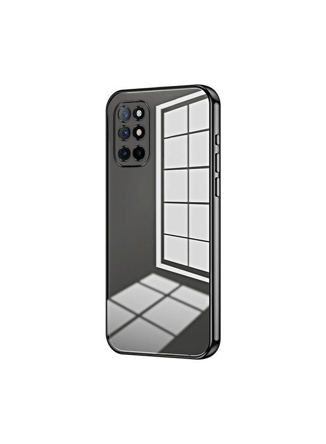 اس-توب جراب لهاتف OnePlus 8T، جراب شفاف مطلي بفتحة دقيقة - Image 1