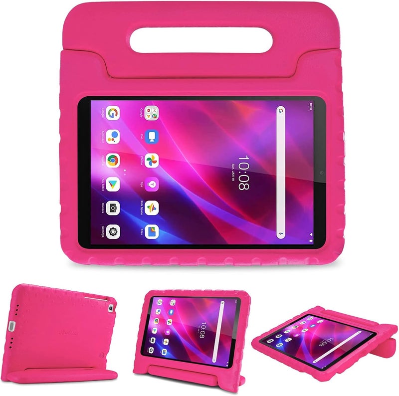 Procases Kids Case For Lenovo Tab M8 4Th Gen 2023/3Rd Gen 2022/Hd Lte 2021/Tab M8 Hd/Smart Tab M8/Tab M8 Fhd 2019, Lightweight Shockproof Kids Friendly Case For Lenovo Tab M8 Tablet 8" -Magenta - Image 1