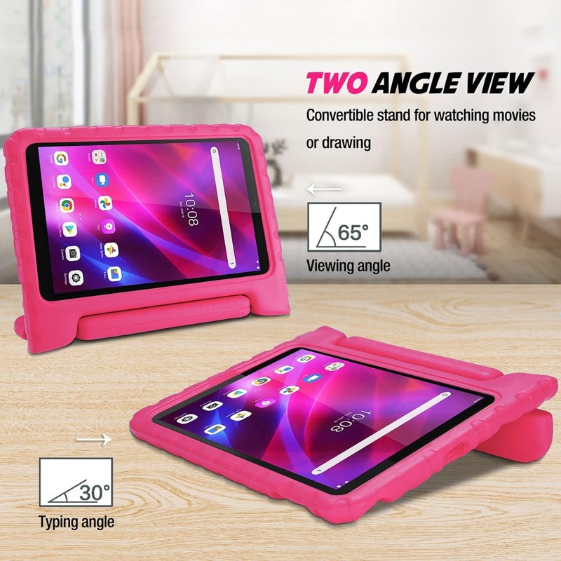 Procases Kids Case For Lenovo Tab M8 4Th Gen 2023/3Rd Gen 2022/Hd Lte 2021/Tab M8 Hd/Smart Tab M8/Tab M8 Fhd 2019, Lightweight Shockproof Kids Friendly Case For Lenovo Tab M8 Tablet 8" -Magenta - Image 5