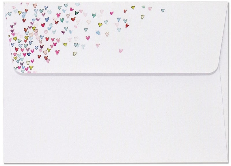 Peter Pauper Press Tree of Hearts Note Cards (14 Cards, 15 Self-sealing envelopes) - Image 2
