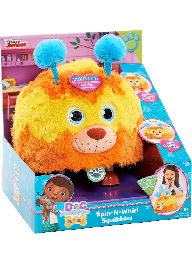 Just Play Disney Doc Spin-N-Whirl Squibbles Plush  - Image 1