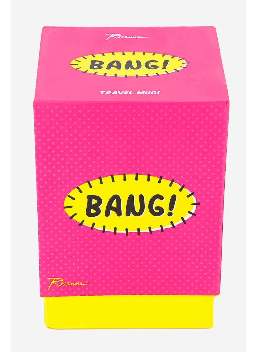Rosanna Band Travel Mug 8 oz., Pink  - Image 2