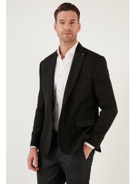 Buratti 6 Drop Double Slit Slim Fit Blazer Men's Jacket 659001  - Image 1