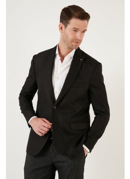Buratti 6 Drop Double Slit Slim Fit Blazer Men's Jacket 659001  - Image 2