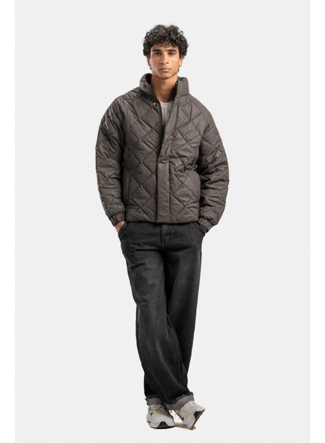 ASTK Leather Puffer Jacket - Image 2