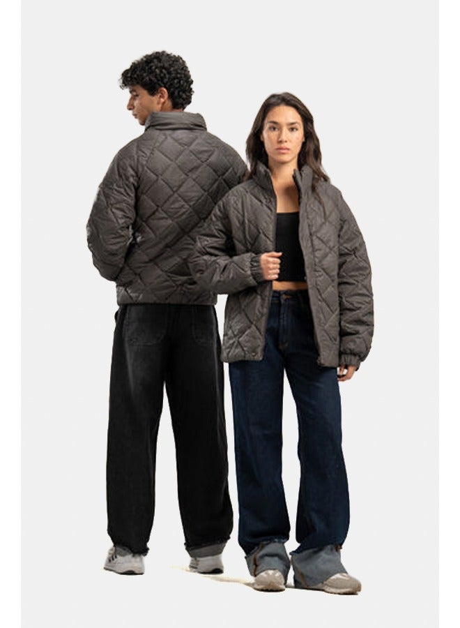 ASTK Leather Puffer Jacket - Image 3