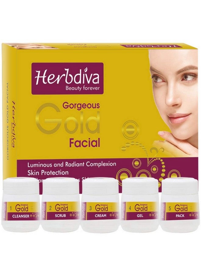 هيربيفا مجموعة العناية بالوجه من هيربديفا جورجيوس جولد، 500 جرام - Image 1