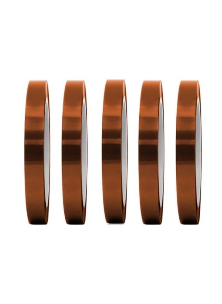 PRINTSHOP4ME Heat Resistant Tape for Sublimation, Heat Transfer printing, Masking, Soldering, Protecting Circuit Board, Cellphone Data line and electrical works  - Image 1