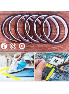 PRINTSHOP4ME Heat Resistant Tape for Sublimation, Heat Transfer printing, Masking, Soldering, Protecting Circuit Board, Cellphone Data line and electrical works  - Image 4