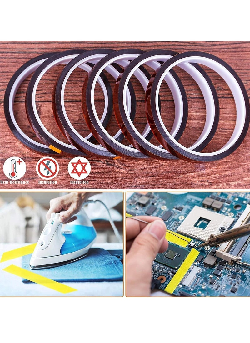 PRINTSHOP4ME Heat Resistant Tape for Sublimation, Heat Transfer printing, Masking, Soldering, Protecting Circuit Board, Cellphone Data line and electrical works  - Image 4