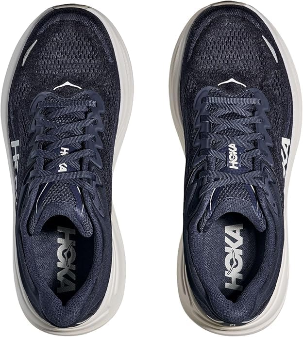 Hoka Men's Bondi 9 Sneaker, Varsity Navy/White, 11.5 - Image 3