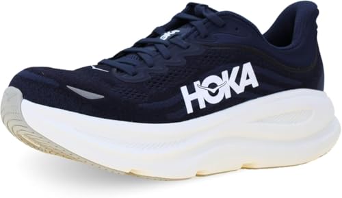 Hoka Men's Bondi 9 Sneaker, Varsity Navy/White, 11.5 - Image 5