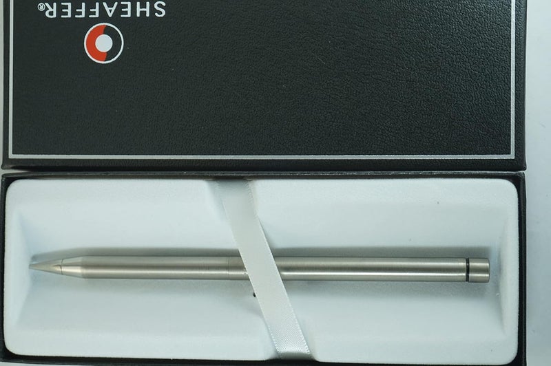 Sheaffer Made in the USA with White Dot of Excellence and Stainless Steel barrel 09MM Desk Targa Pencil  Made in Iowa USA - Image 2