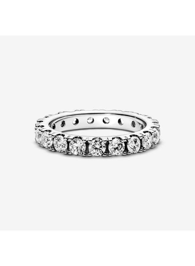 DORA Silver Eternity Brilliant Ring - Image 2