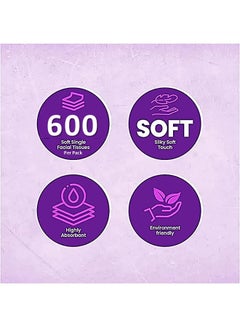 Ghena Ghena Soft Paper Tissues Skin Friendly Highly Absorbent White Paper Face Towel - 18000 Pcs  - Image 4