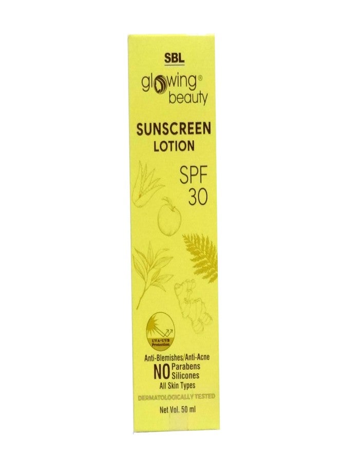 SBL Glowing Beauty Sunscreen Lotion SPF 30, 50ML - Image 1