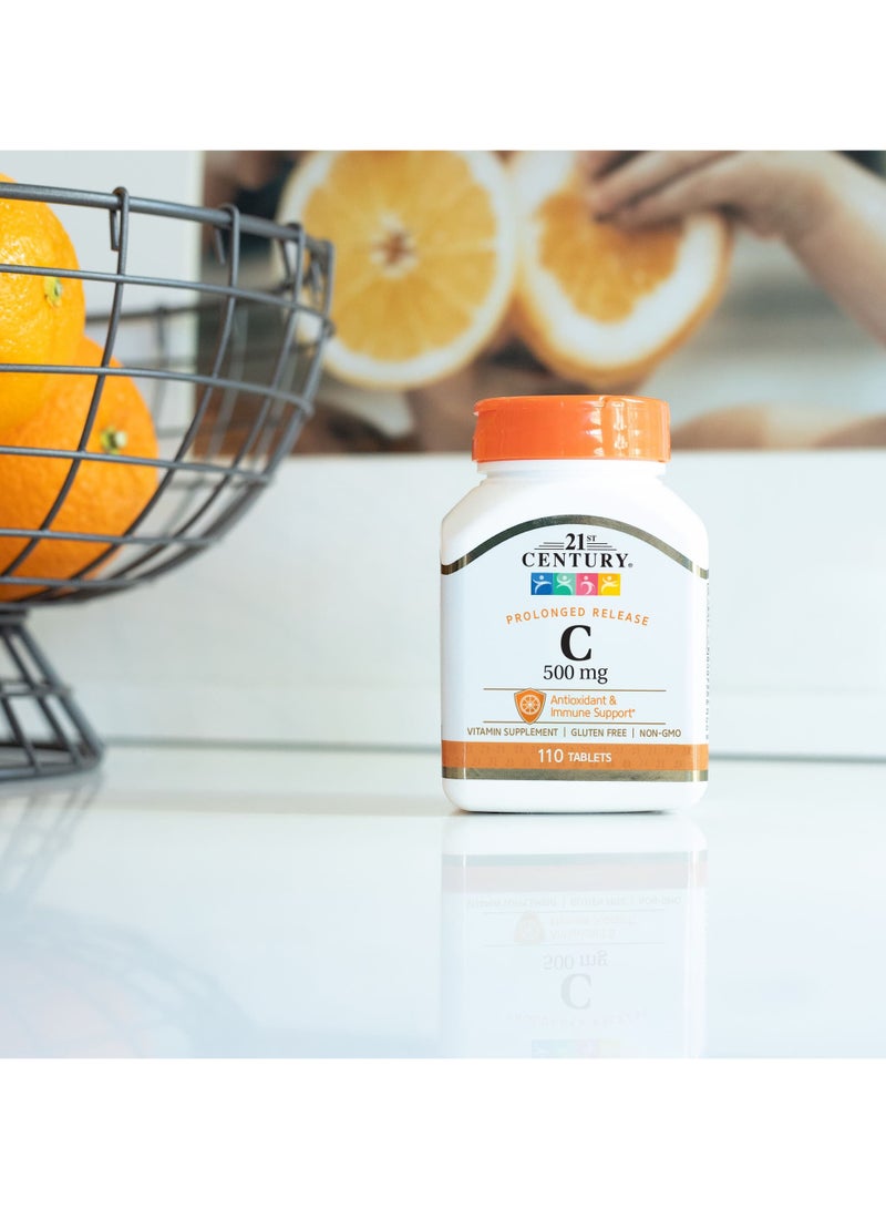 21st Century فيتامين سي إفراز مطول 110 قرص - Image 2
