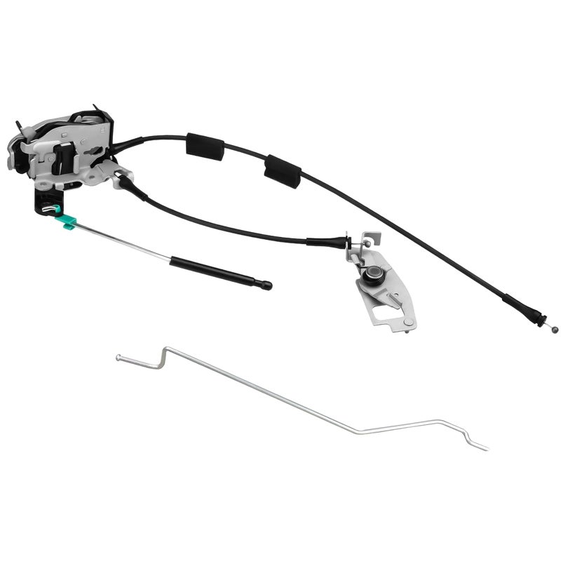 Rear Cargo Right Side Door Latch Assembly with Cable Rod Replacement for 19922019 Ford E150 E250 E350 Door Lock Actuator 6C2Z15431A02AA