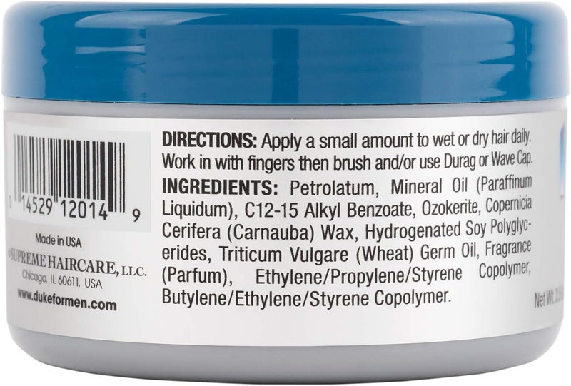 Duke Waves & Fades Gel Pomade, 100ml - Excellent Holding and Smoothing for Defined Waves - Image 2