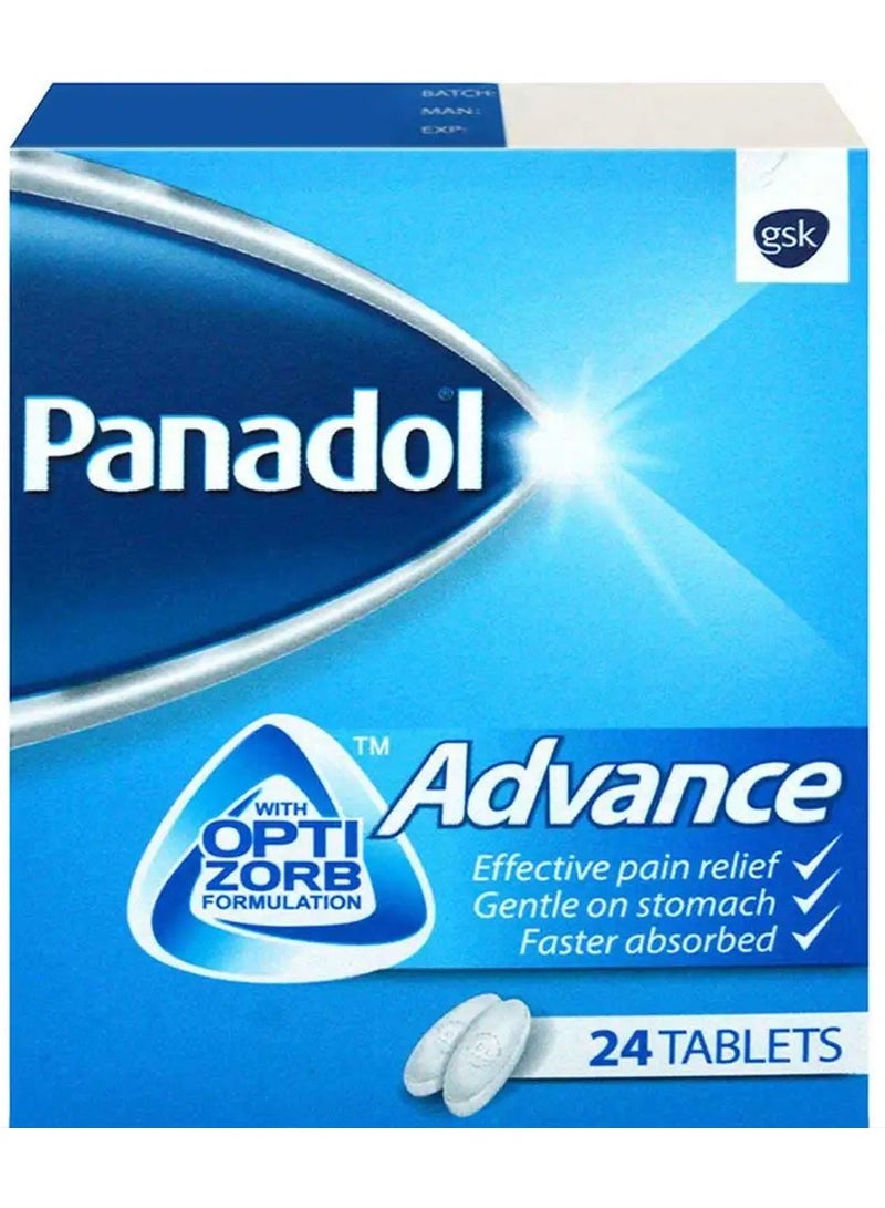 Panadol Advance Optizorb Tablets 24's
