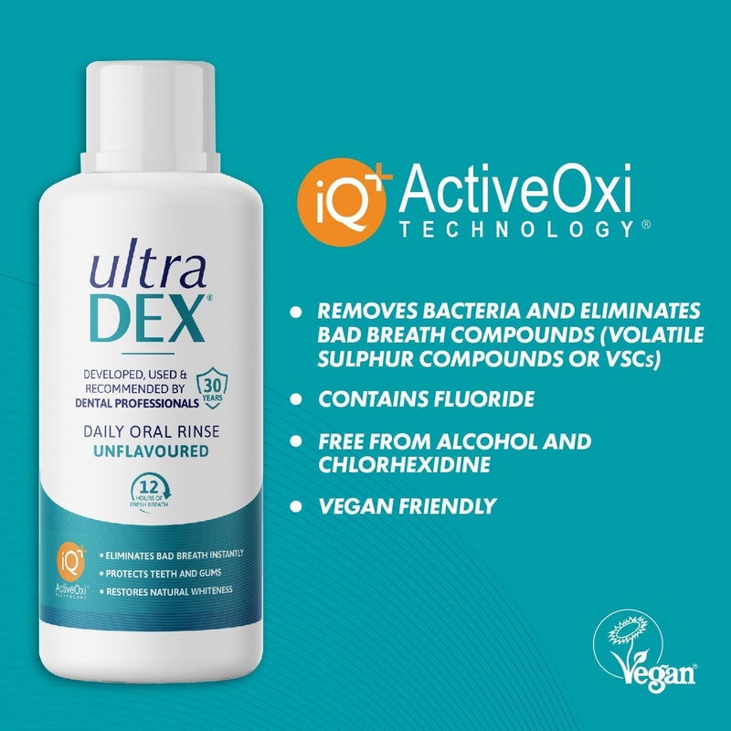 Ultradex Daily Oral Rinse With Fluoride 500ml - Image 5