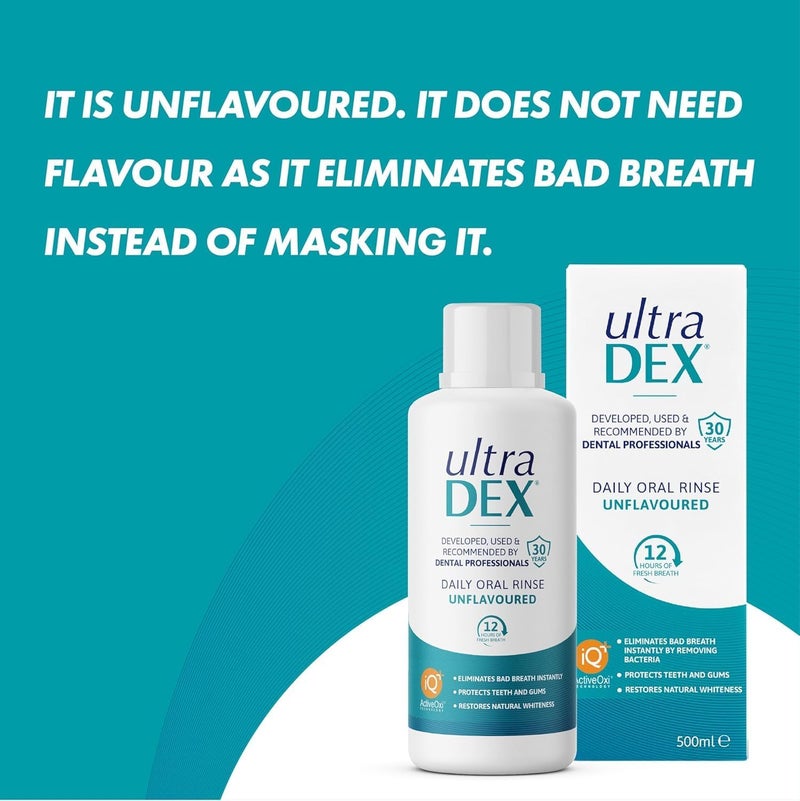 Ultradex Daily Oral Rinse With Fluoride 500ml - Image 4