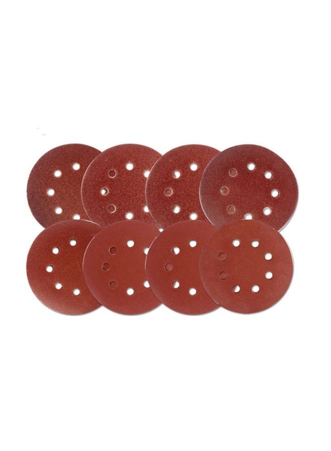 NIBEMINENT 100-Piece Hook Loop Sanding Discs Pad Kit Brown  - Image 3