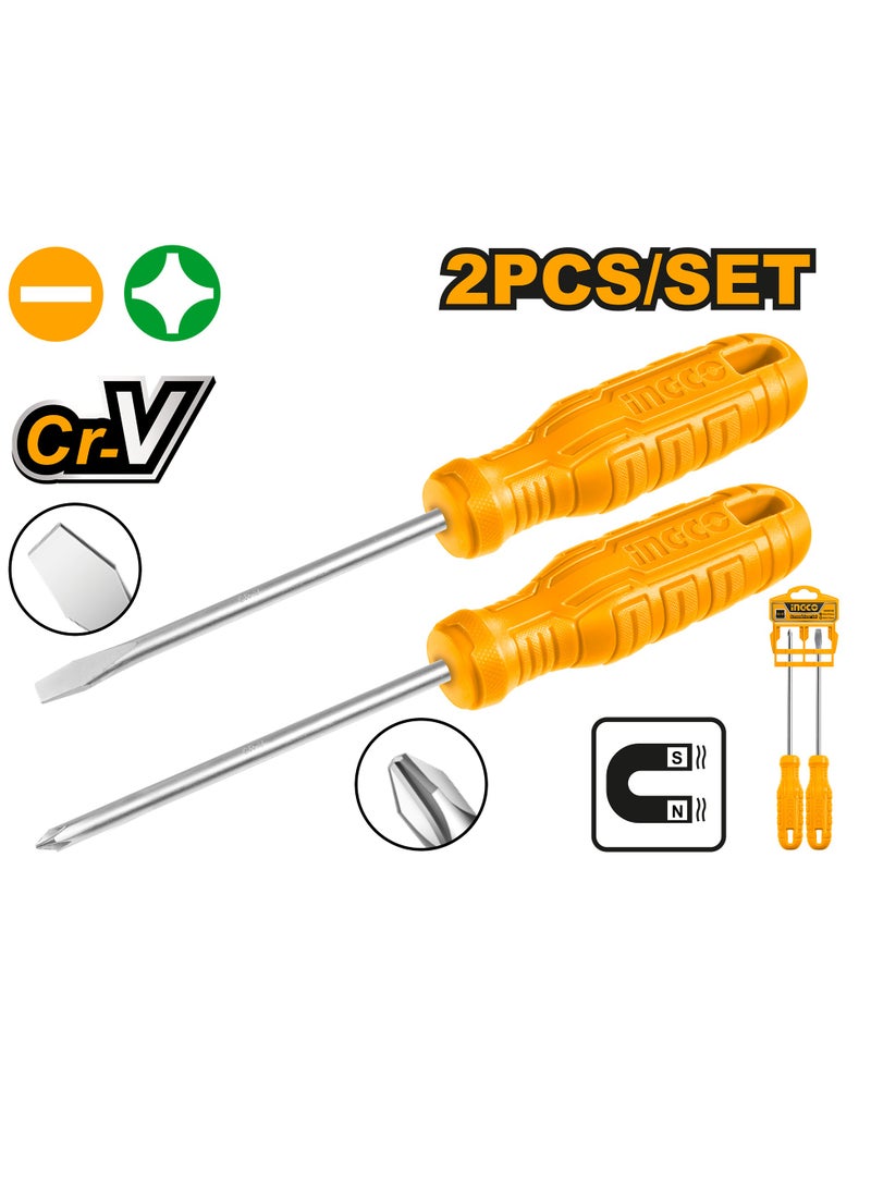 إنجكو مجموعة مفكات إنكو 2 قطع - HKSD0258 - Image 3