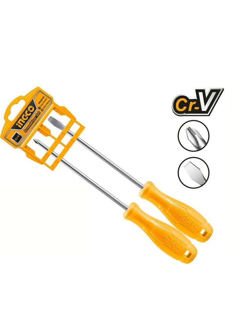 إنجكو مجموعة مفكات إنكو 2 قطع - HKSD0258 - Image 4