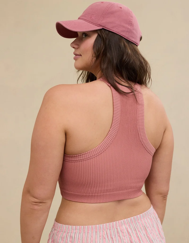 Aerie Aerie Seamless High Neck Bra Top
