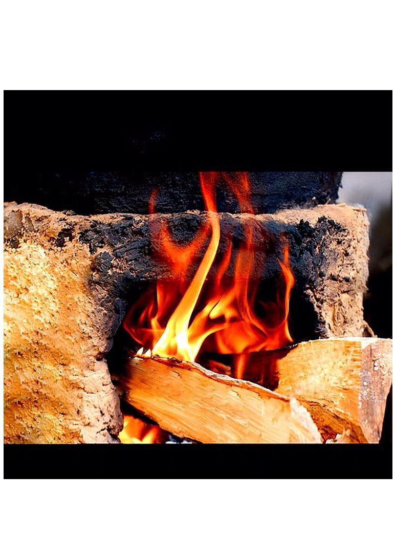 Albawadi Firewood Fire Starter Sticks Easy Safe Fire Cooking Wood Firewood Sticks 7kg/Bag - Image 2