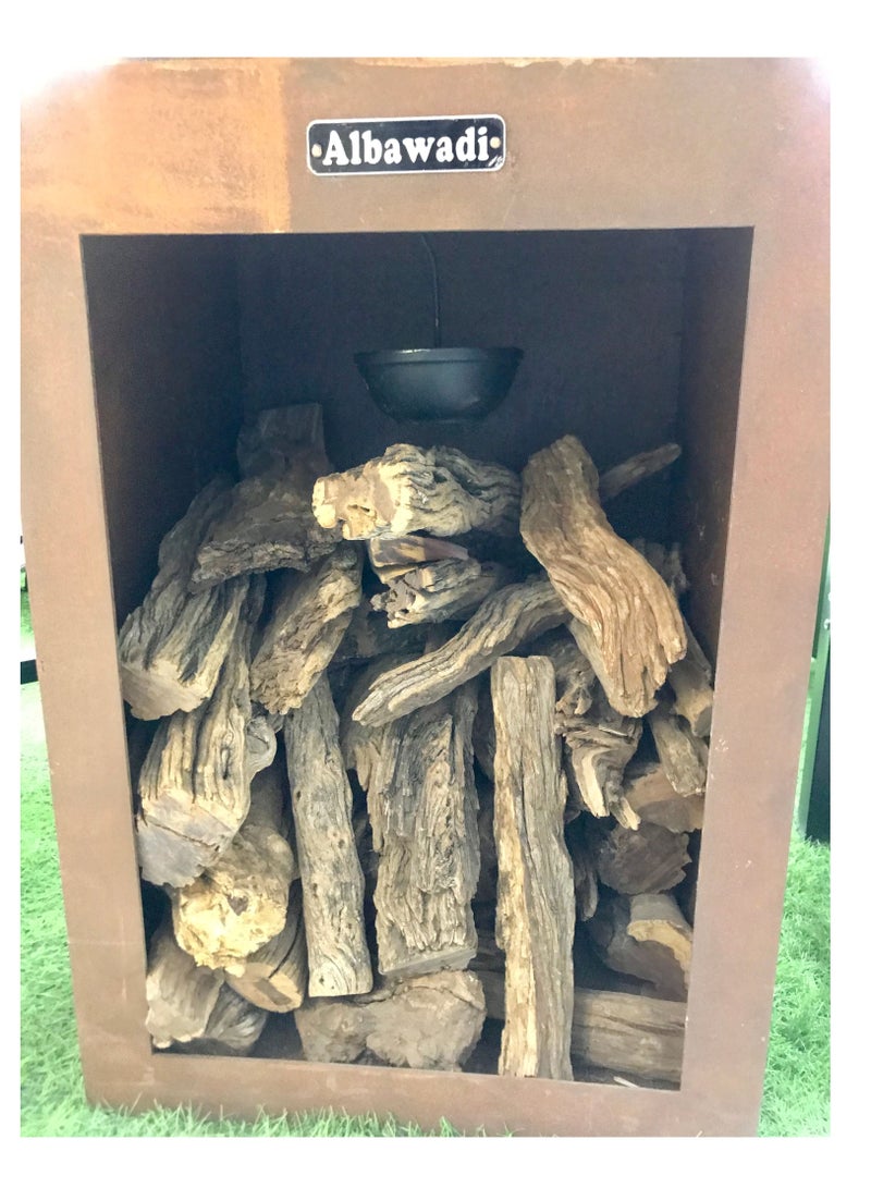 Albawadi Firewood Fire Starter Sticks Easy Safe Fire Cooking Wood Firewood Sticks 7kg/Bag - Image 3