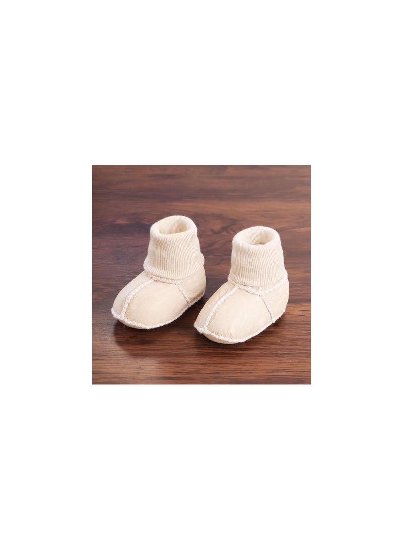 Loquat Suitable For Baby Warm And Comfortable Cotton Shoes 