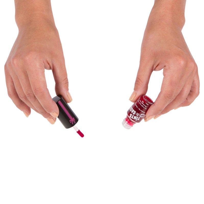 Elizabeth Mott Tints & Sass Lip and Cheek Stain â€“ Long-Lasting Rosy Pink Tint for Lips & Cheeks, Natural Buildable Color, Smudge-Proof, Lightweight, Cruelty-Free Makeup for All Skin Tones (10g/0.35oz) - Image 4