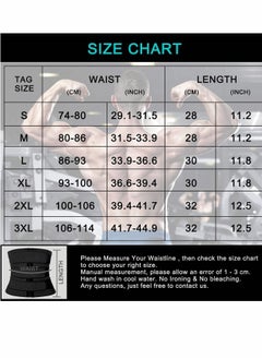 Y&D Mens Workout Waist Trainer Neoprene Corset Sauna Sweat Trimmer Cincher Slimming Belly with Belts, 2XL  - Image 4