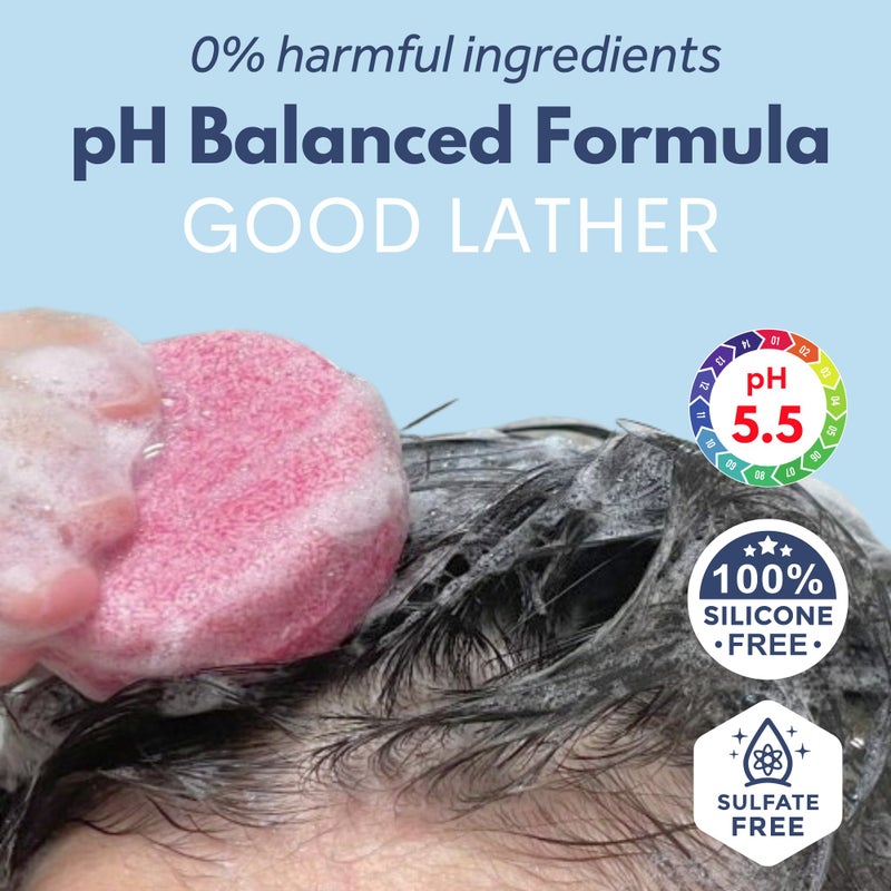 Muun Ginger Rosemary & Rice Water Shampoo Bar Pack 3 - Hair Growth, Thickening, Strengthening, Anti Hair Loss, Volumize & pH Balanced - Sulfate & Silicone Free For All Hair Type - Image 5