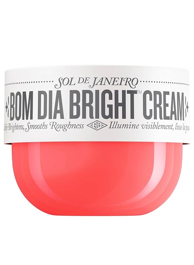 سول دي جانيرو Bom Dia Bright Cream 240ml, كريم الجسم المشرق والمسلس مع فيتامين C, كريم الجسم الأبيض المشرق, كريم الجسم الأبيض المشرق, كريم الجسم الأبيض المشرق - Image 1