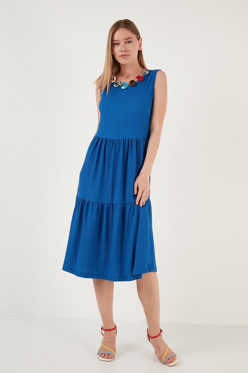 Lela Tiered Cotton Dress  - Image 4