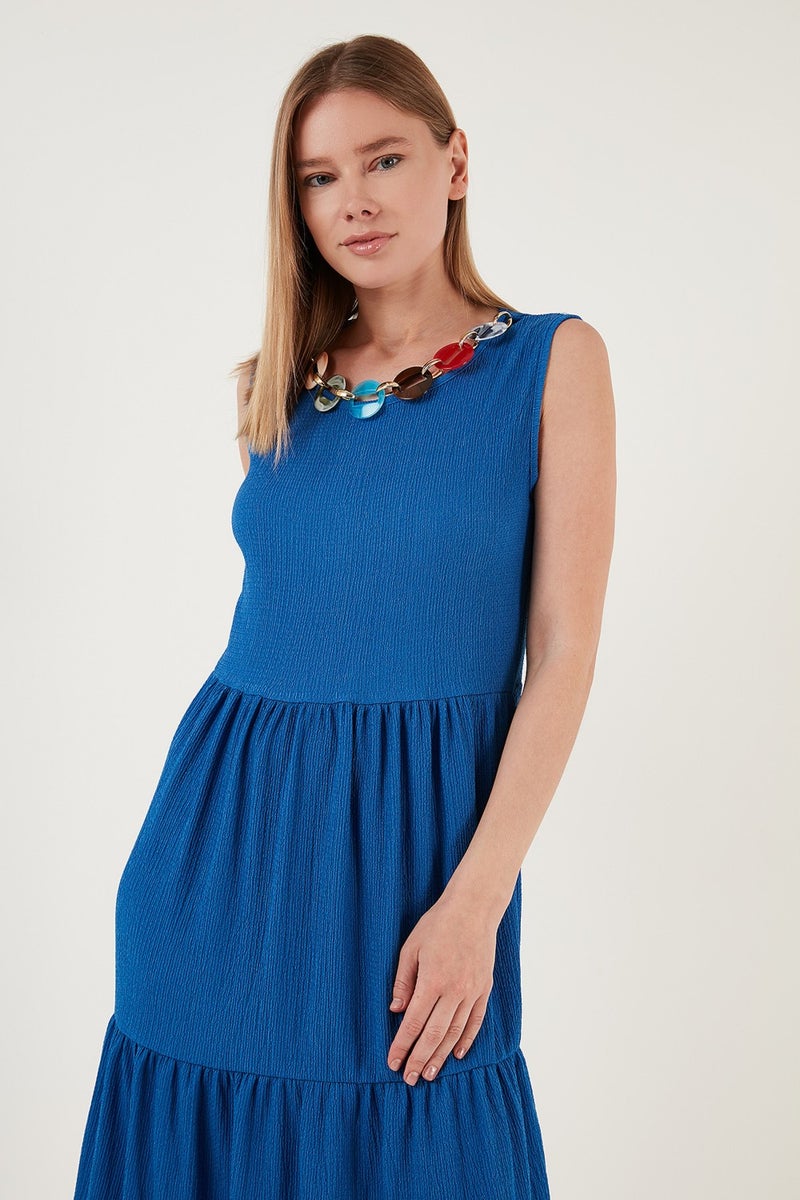 Lela Tiered Cotton Dress  - Image 3