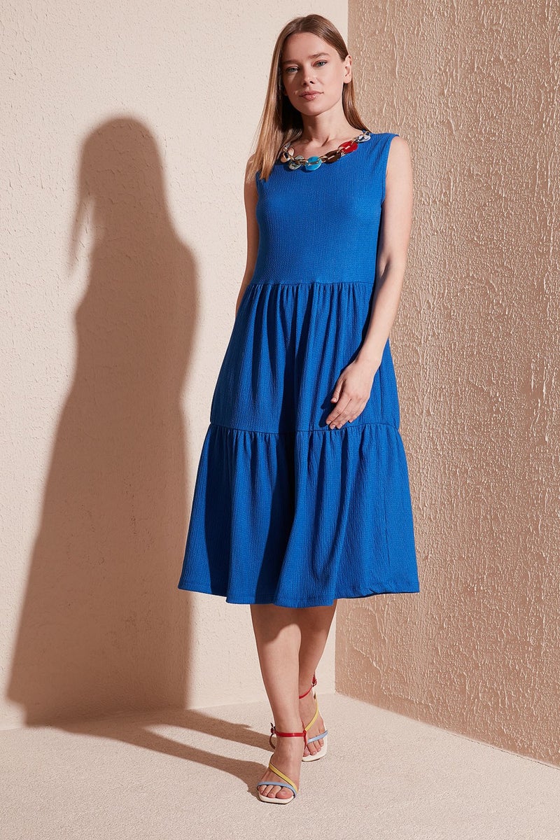 Lela Tiered Cotton Dress  - Image 1