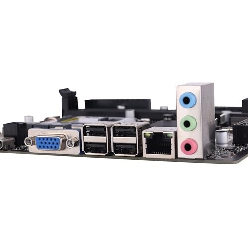ZEBRONICS H61-NVMe Micro-ATX Motherboard for LGA 1155 Socket, Supports Intel 2nd & 3rd Generation Processors, M.2 Slot, 5.1 Audio, DDR3 1600 MHz, Ports (RJ45 | SATA | USB | HDMI) - Image 3