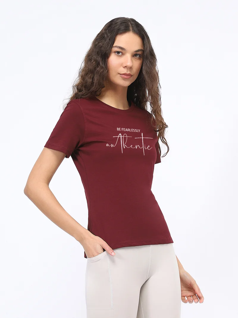 NOBERO Nobero Women Graphic Printed T-shirt