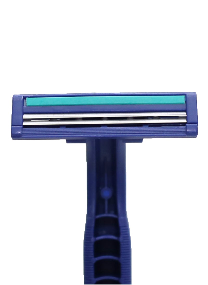 Box of 24 Blue Razor Blades Disposable Stainless Steel High End Twin Blade Razors - pzsku/Z6D4355D0372AE6556EE5Z/45/_/1705324663/3dd29f9f-1580-4a38-ba7d-e0b8a88d5603