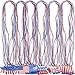 Moon Boat 36PCS Fourth4th of July Necklaces Beads Patriotic Accessories Bulk Memorial Day Party Favors Decor DecorationsStar Uncle Sam Hats - Image 3