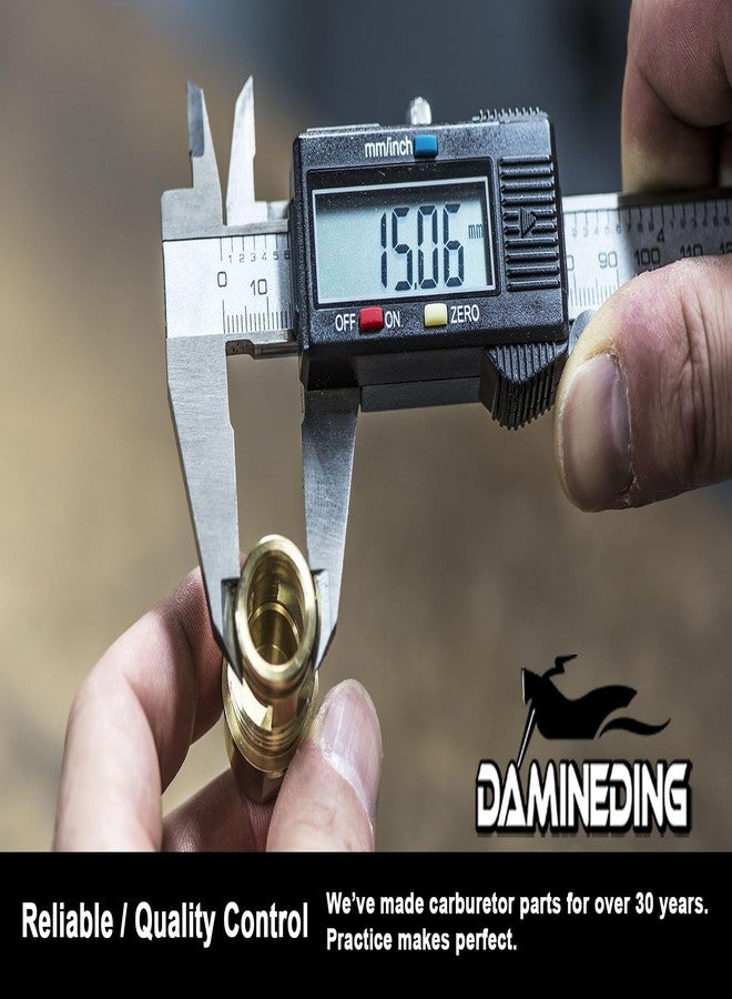 DAMINEDING Mini Petcock Fuel valve 90 degree 1/4 NPT x 1/4 inch barb Petcock for 000183 for 80210 for 35-9072 for 21-102 - Image 4