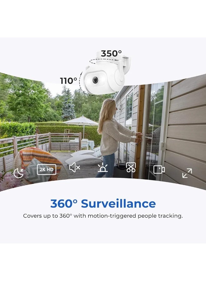 إيميلاب كاميرا المراقبة الذكية IMILAB EC5 المزودة بكشاف ضوئي - كاميرا واي فاي خارجية مع خاصية كشف الحركة، تدعم أجهزة Xiaomi Home وAlexa وGoogle Home - Image 4