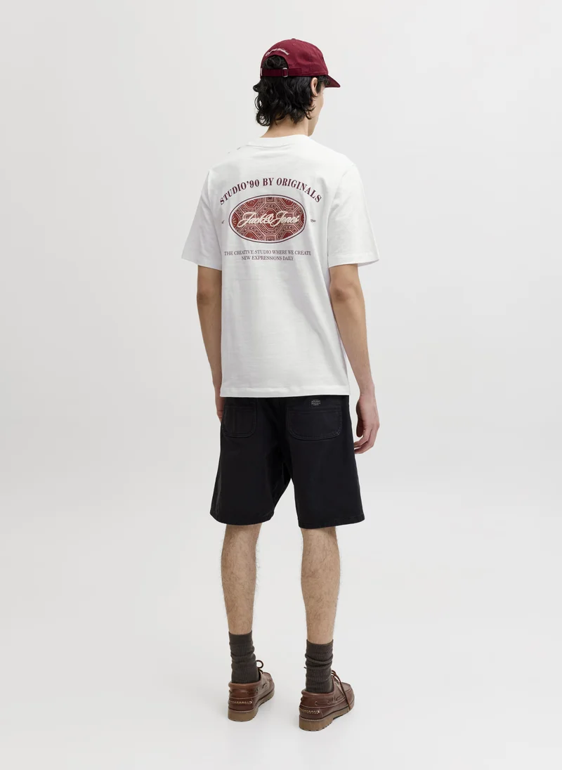 JACK & JONES JORCASSIS AOP ELEMENT TEE SS CN